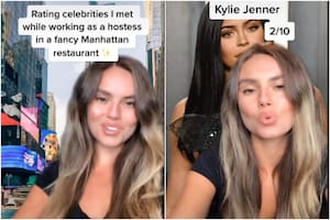 Una mesera escrachó en redes a Kylie Jenner