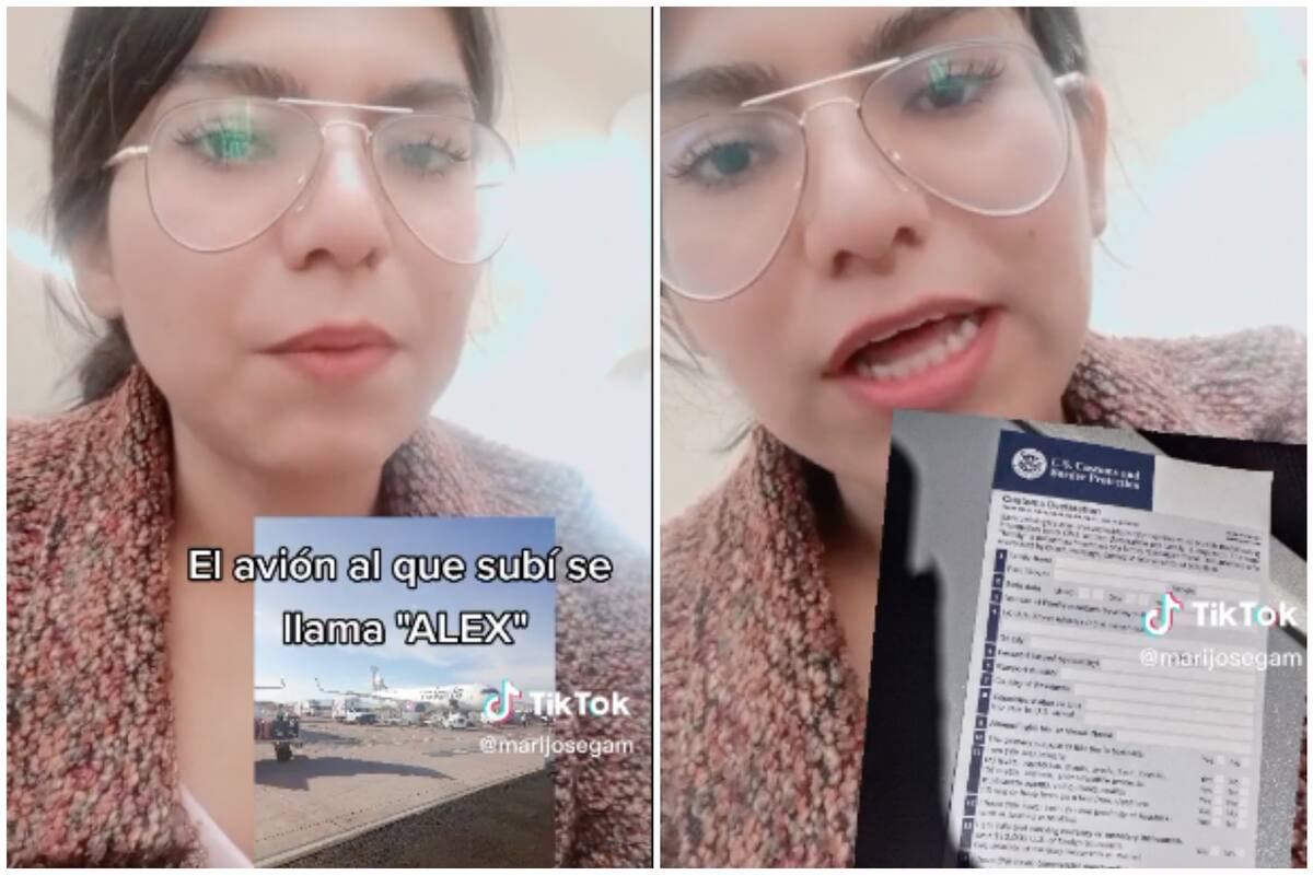 Una mexicana vivió momentos de estrés debido a un error de la aerolínea que la mandó a Estados Unidos sin documentos