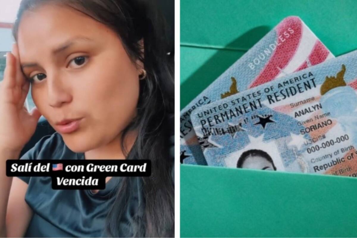 Una migrante peruana contó cómo salió de EEUU con su green card vencida