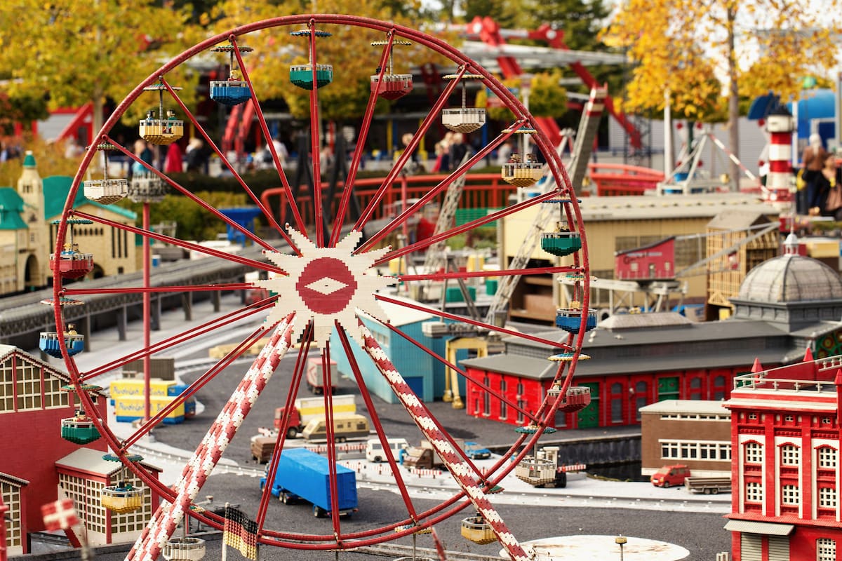 Una mini versión de Europa en el Legoland de Alemania