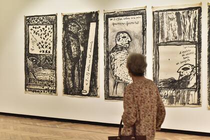 Una mirada a la muestra de Clorindo Testa en el Museo Nacional de Bellas Artes