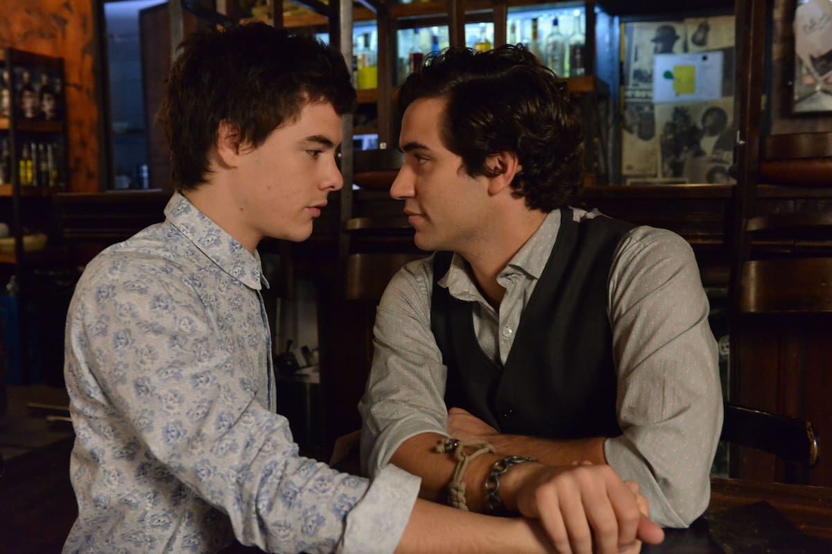 Una mirada a la pareja interpretada por Renato Quattordio y Gabriel Gallichio en la tira de Pol-ka