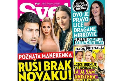 Una modelo serbia confesó que le ofrecieron 60 mil euros por seducir a Novak Djokovic y grabarse en la cama