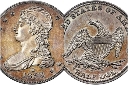Una moneda acuñada en Nueva Orleans se subastó en más de medio millón de dólares