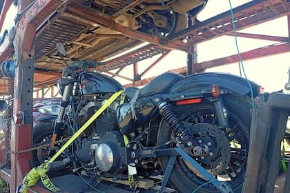 Una motocicleta Harley Davidson XL 1200 fue secuestrada en Formosa