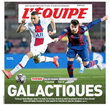 Una muestra clara de la potencia Mbappé