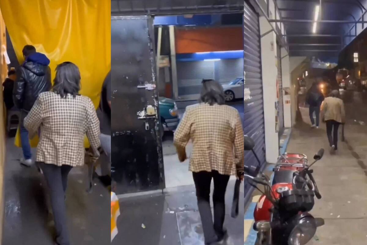 Una mujer buscó a su hijo en un bar y se viralizó (Captura video)