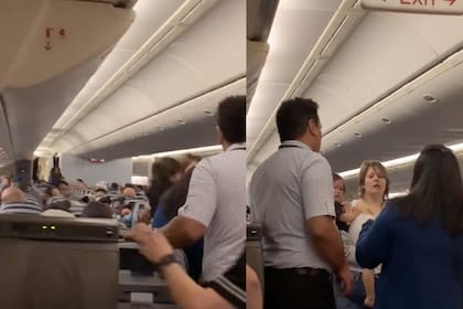 Una mujer causó disturbios en un vuelo de United Airlines
