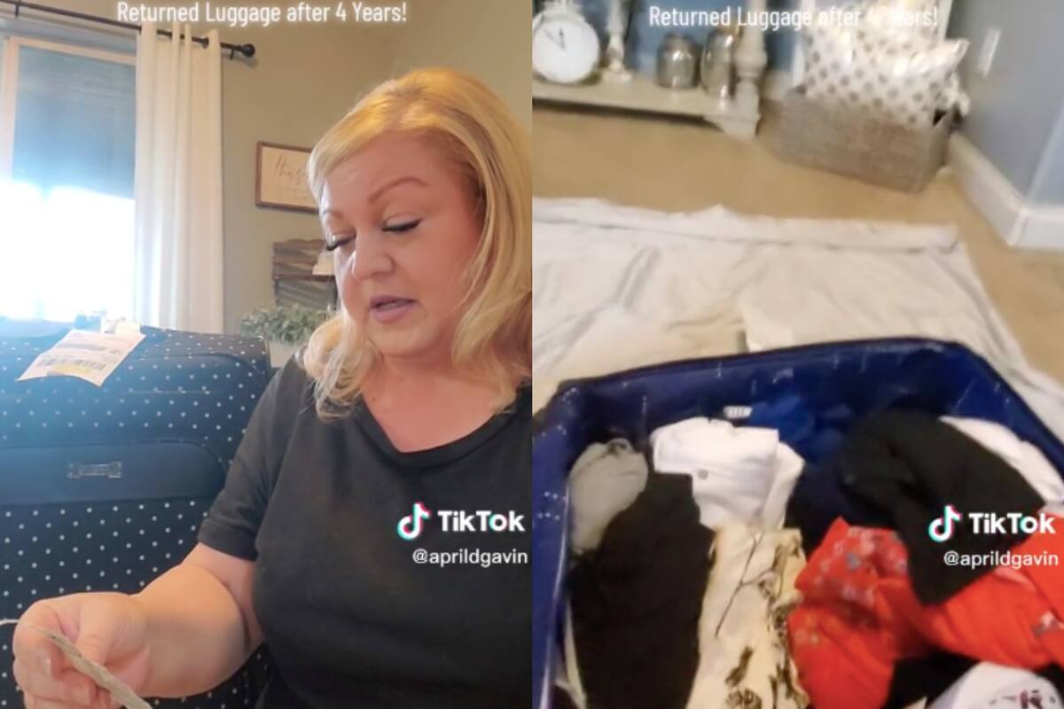 Una mujer compartió cómo es que recuperó su equipaje perdido por una aerolínea después de cuatro años