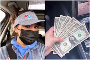 Una mujer compartió en sus redes sociales cuánto recibe de propina diariamente al trabajar como repartidora de comida