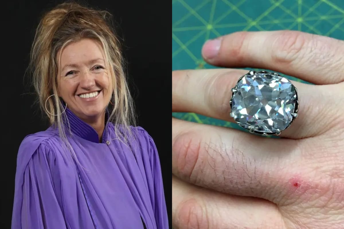 Una mujer compró un anillo en una feria por 13 dólares, treinta años después conoció su verdadero valor
