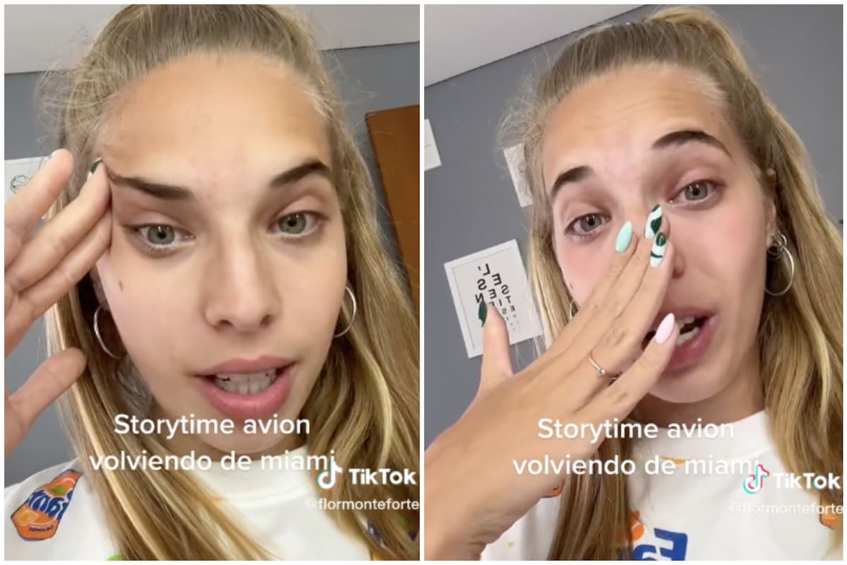 Una mujer contó la asquerosa experiencia que vivió en un vuelo al regresar de Miami