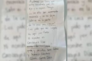 Una mujer de 85 años fue a vacunarse contra el coronavirus y pidió ayuda en una nota