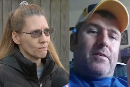 Una mujer de Illinois, EE.UU., denunció la desaparición de su esposo, Richard Maedge (der.), y ocho meses después halló el cuerpo en su propia casa