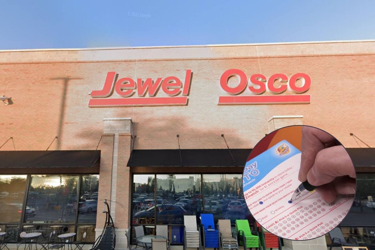 Una mujer de Illinois realizó una compra rápida y entre los artículos se llevó un boleto ganador de US$1 millón de la lotería Lucky Day (Lotería de Illinois)