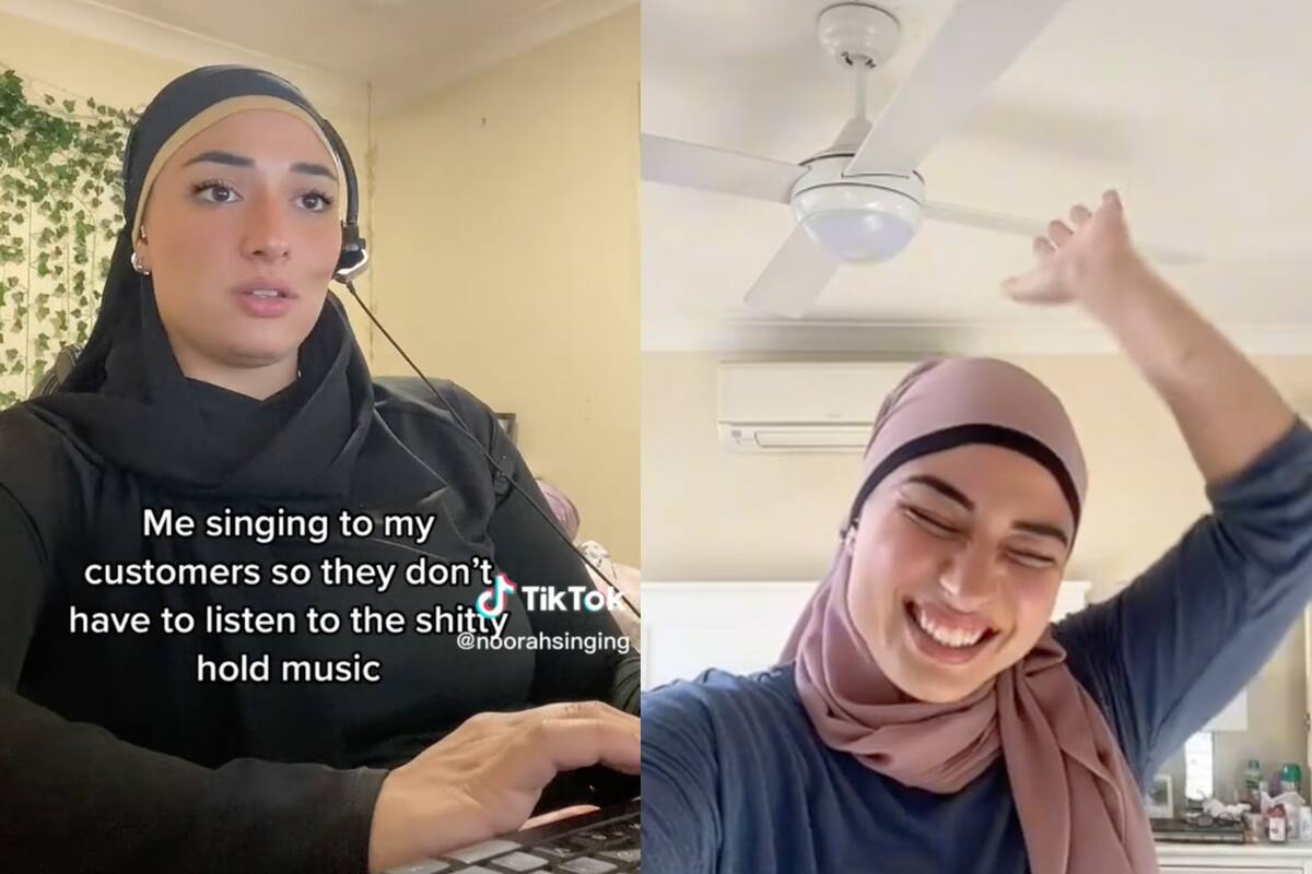 Una mujer decidió no apelar a la música de espera con sus clientes del call center y en su lugar utiliza su voz