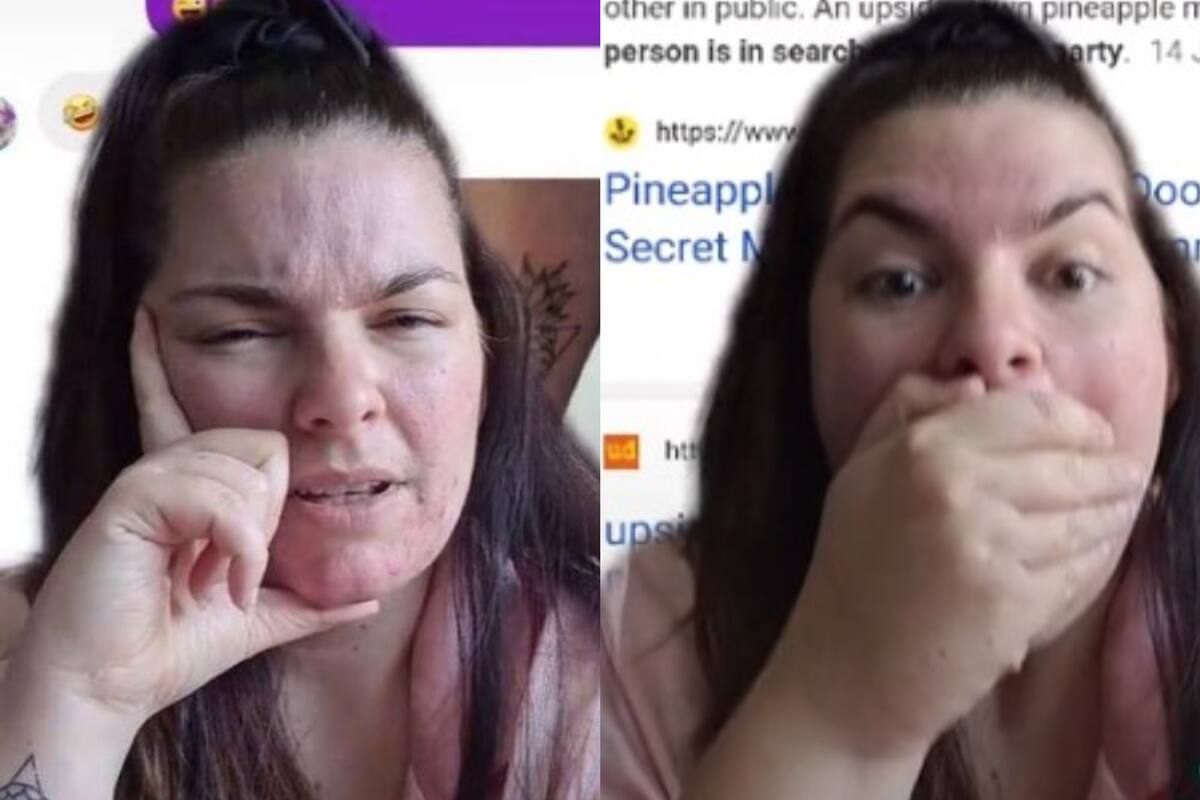 Una mujer descubrió el significado oculto de su tatuaje y grabó su reacción