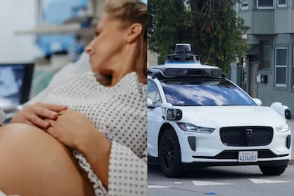 Una mujer embarazada dio a luz a su bebé dentro de un taxi eléctrico Waymo en San Francisco