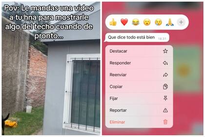 Una mujer en TikTok quiso mostrar cómo había quedado su vivienda recién terminada, pero sucedió algo inesperado