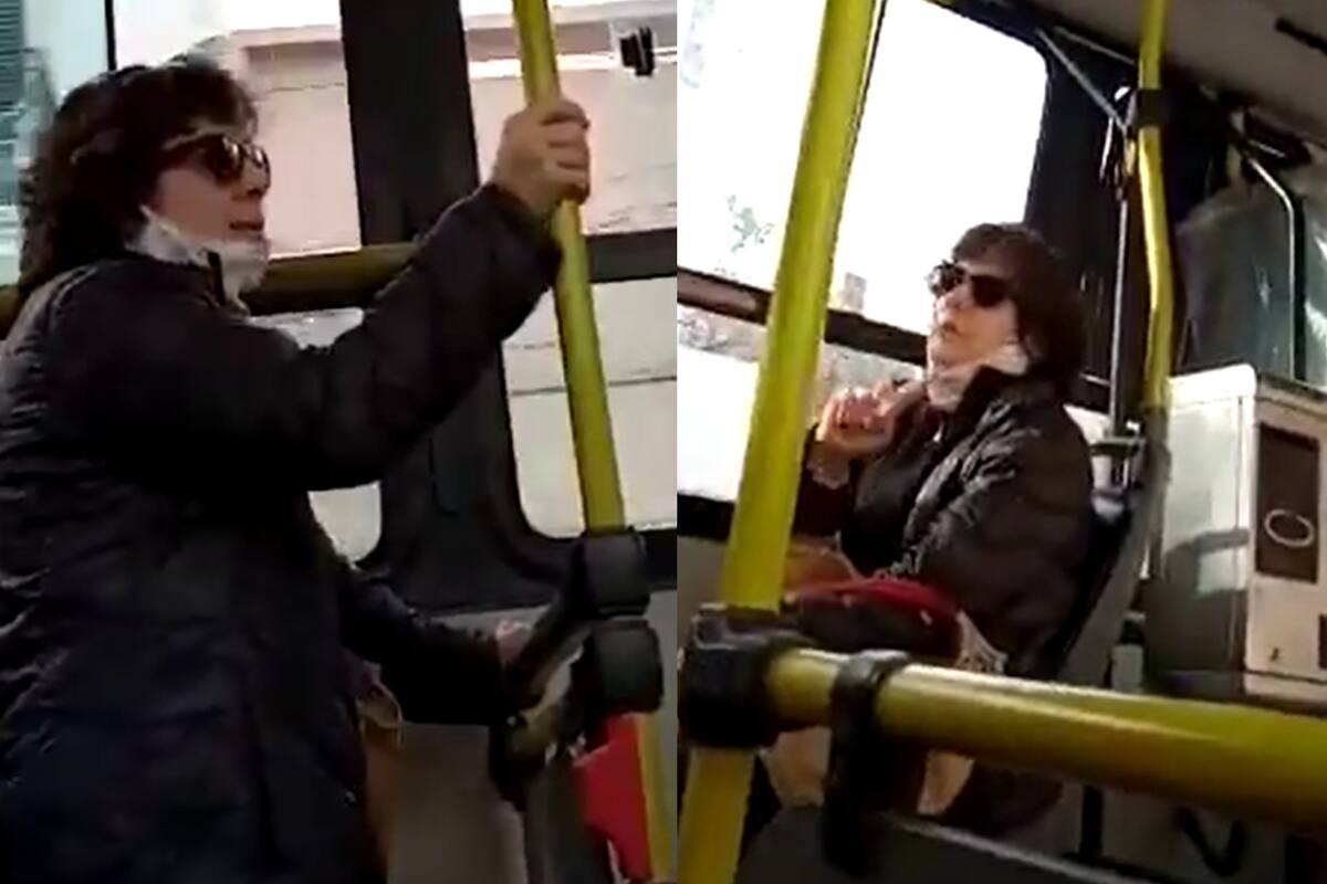 Una mujer en un colectivo de Rosario tuvo una reacción xenófoba contra una estudiante extranjera
