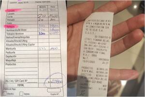 Una mujer escrachó por redes sociales a una peluquería de Pinamar luego de pagar una cifra de casi 24 mil pesos