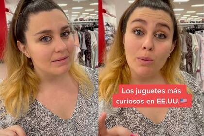 Una mujer española que vive en Estados Unidos advirtió sobre los juguetes que se encontró en el supermercado