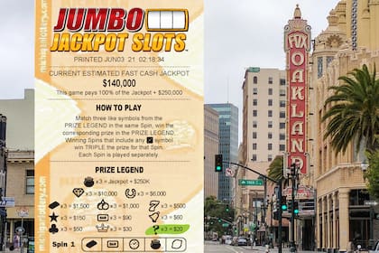 Una mujer ganó la lotería en Oakland y no se lo contó a su familia durante meses