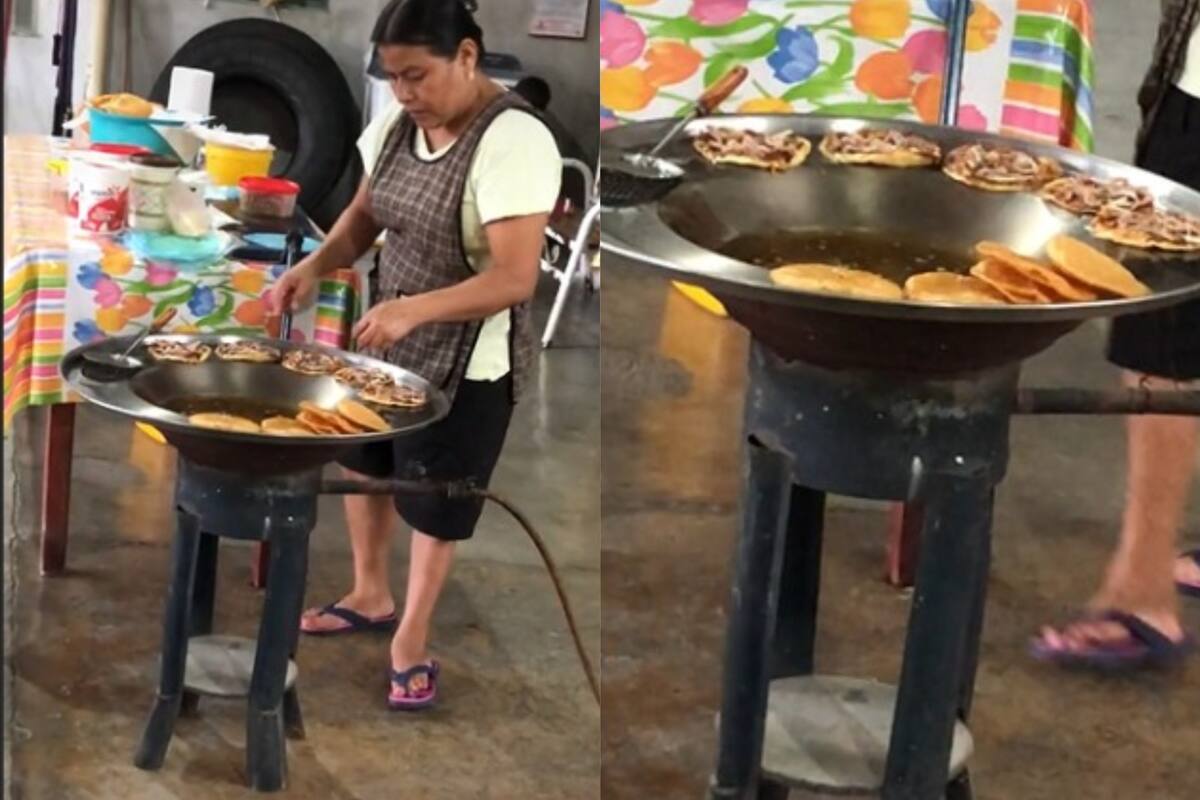 Una mujer instaló un puesto de comida rápida en un gimnasio y sorprendió a los usuarios