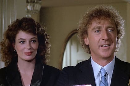 Gene Wilder y Kelly LeBrock, la pareja protagónica de Una chica al rojo vivo