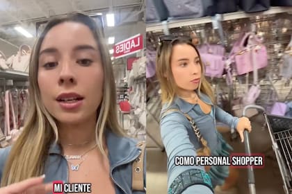 Una mujer latina comparte videos en sus redes sociales y revela cuánto gana como personal shopper en Florida