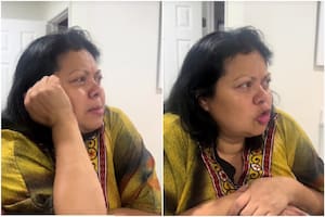 Una mujer latina se hizo viral mientras repasaba para rendir su examen de ciudadanía en Estados Unidos
