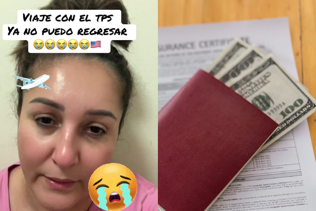 Una mujer oriunda de El Salvador relató en un video que no la dejan regresar a Estados Unidos