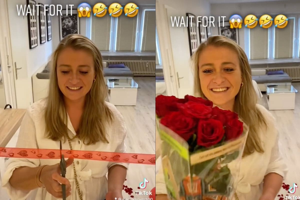 Una mujer recibió una sorpresa de su novio, pero al final todo salió mal y se percató de algo muy doloroso