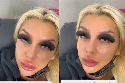 Una mujer se aplicó unas pestañas que no fueron del agrado de muchos; pero lo que más sorprendió fue cuánto pagó por ellas