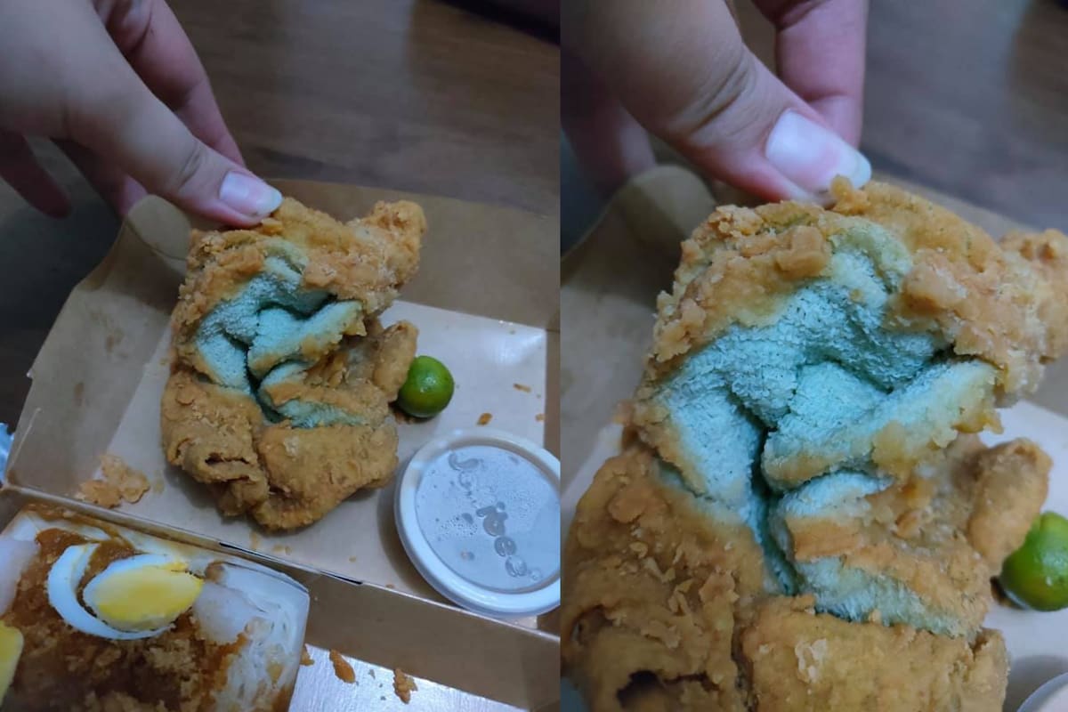 Una mujer se llevó una gran sorpresa cuando pidió pollo frito en una reconocida cadena de comida rápida