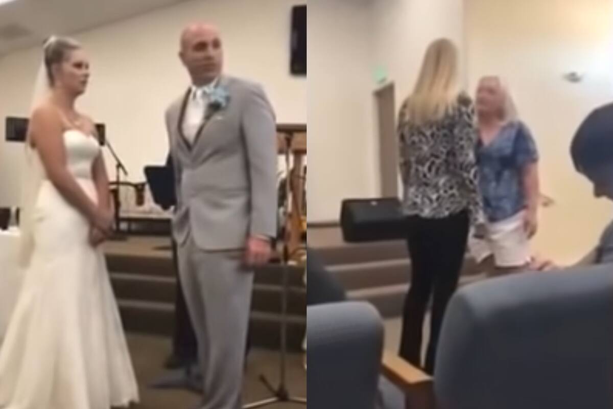 Una mujer se puso a pelear con su futura nuera en medio del casamiento y ante la mirada incrédula de todos los asistentes, incluido el propio novio