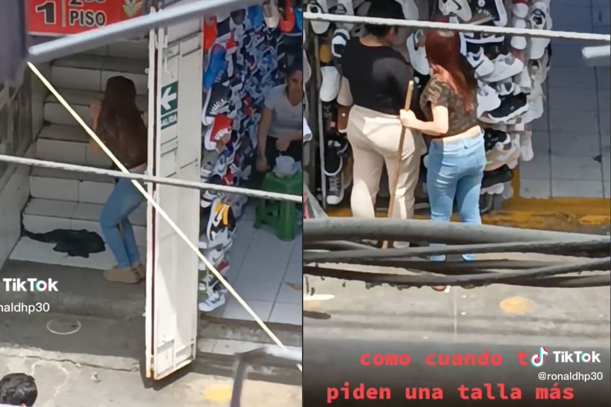 Una mujer se volvió viral por exhibir el supuesto secreto de las tiendas de zapatos