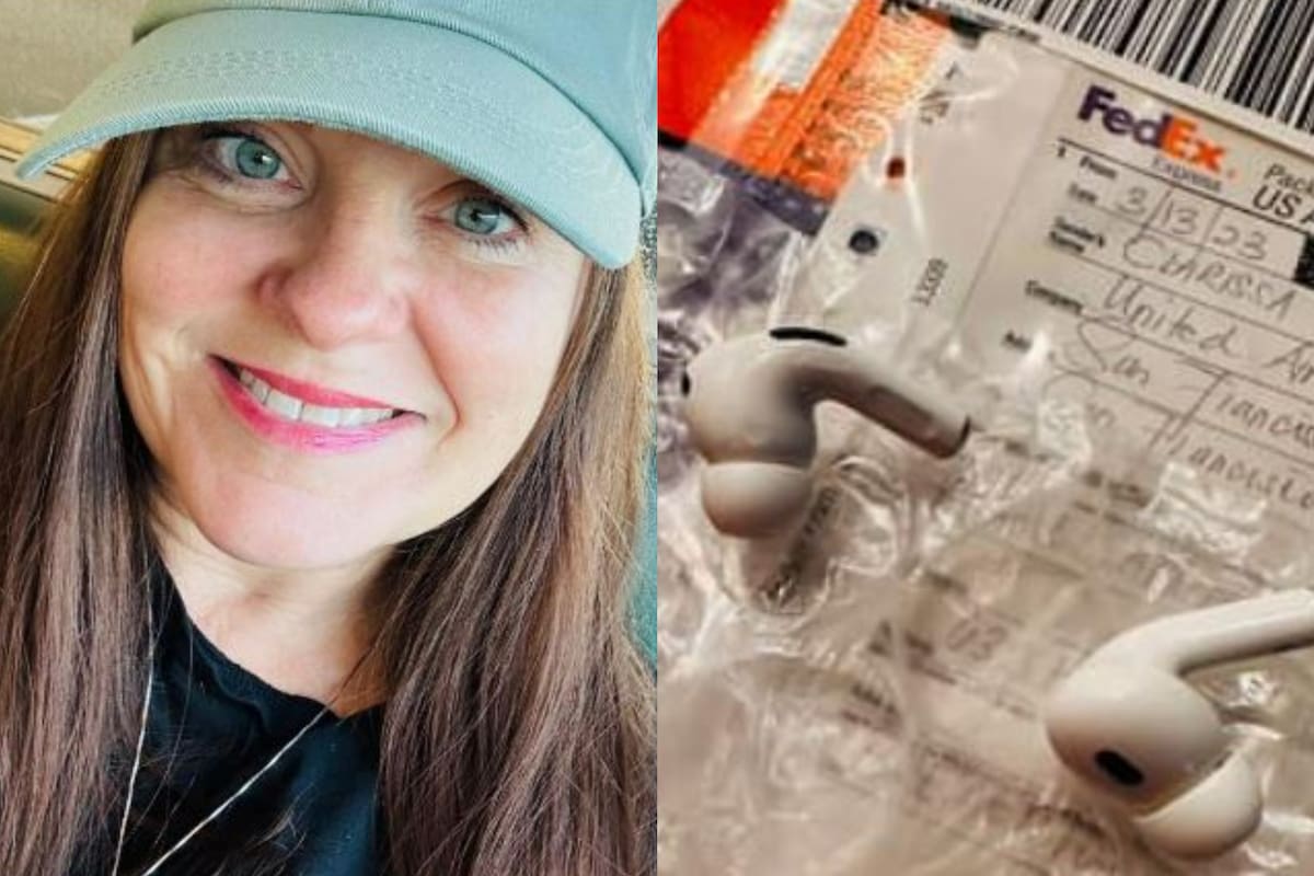 Una mujer tomó capturas de la ubicación de sus auriculares y los encontró en una casa particular