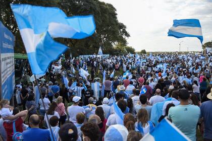 Avellaneda, donde nació la empresa, ayer fue epicentro del banderazo