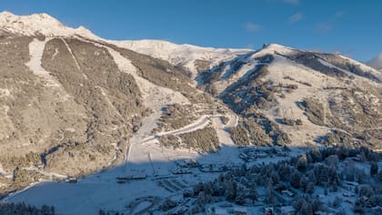 Una nevada que trajo alivio al sector
