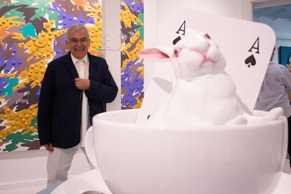 Una noche llena de alegría para el artista plástico.
