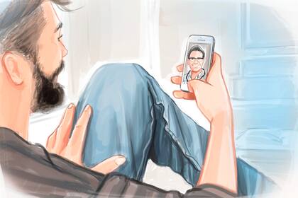 Una nueva aplicación de Galeno permite hacer consultas a través de videollamadas para los problemas de salud más sencillos.