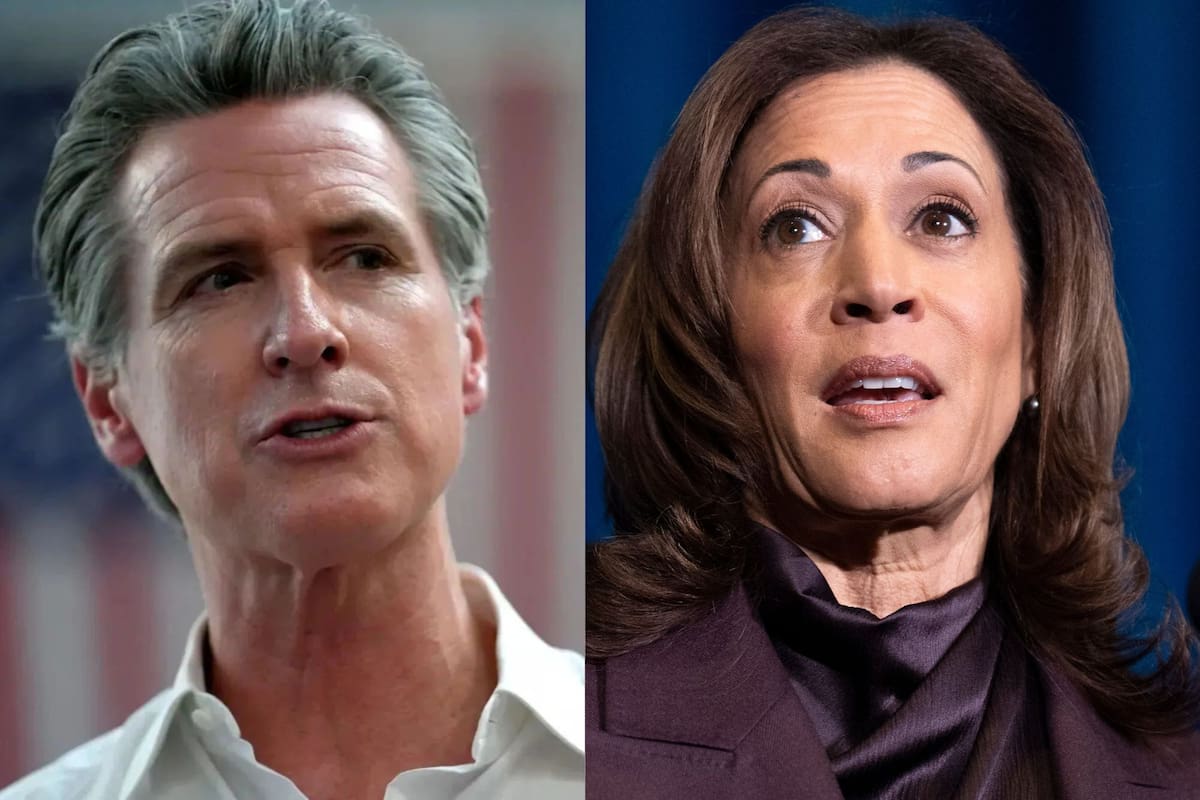 Una nueva encuesta posicionó a Kamala Harris por sobre Gavin Newsom en la interna demócrata
