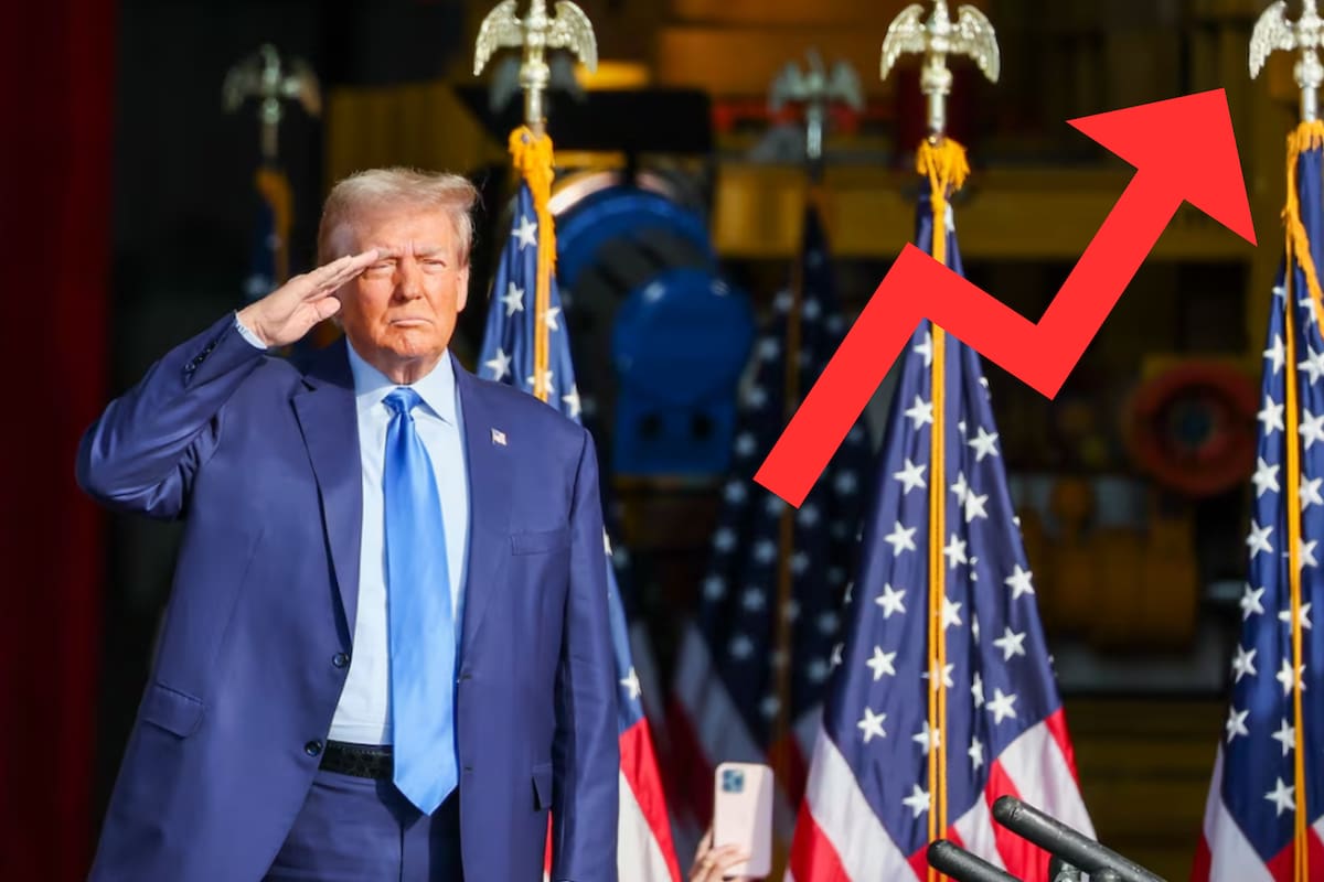 Una nueva encuesta reveló que el presidente Donald Trump registra un índice de aprobación del 47%