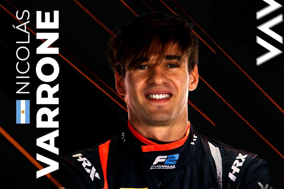 Una nueva ilusión para el automovilismo argentino en el plano internacional: la llegada de Nicolás Varrone a la Fórmula 2