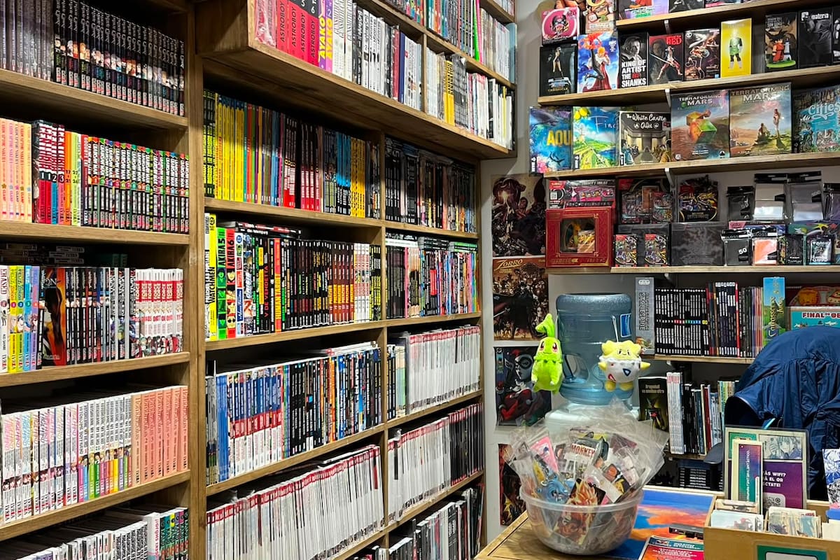 Una nueva librería de especialidad llegó a la escena local: las "manguerías"