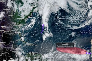 La perturbación tropical que aparece en el Atlántico y que Florida vigila de cerca