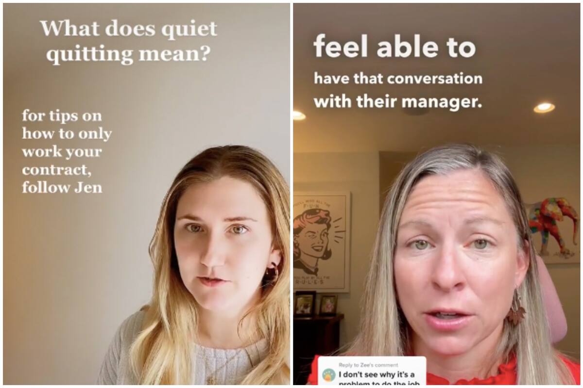 Una nueva tendencia en Tiktok llamada "quiet quitting" motiva a los empleados a buscar mejores condiciones laborales