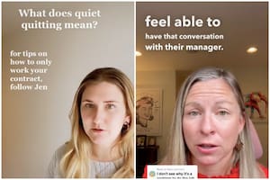 Una nueva tendencia en Tiktok llamada "quiet quitting" motiva a los empleados a buscar mejores condiciones laborales
