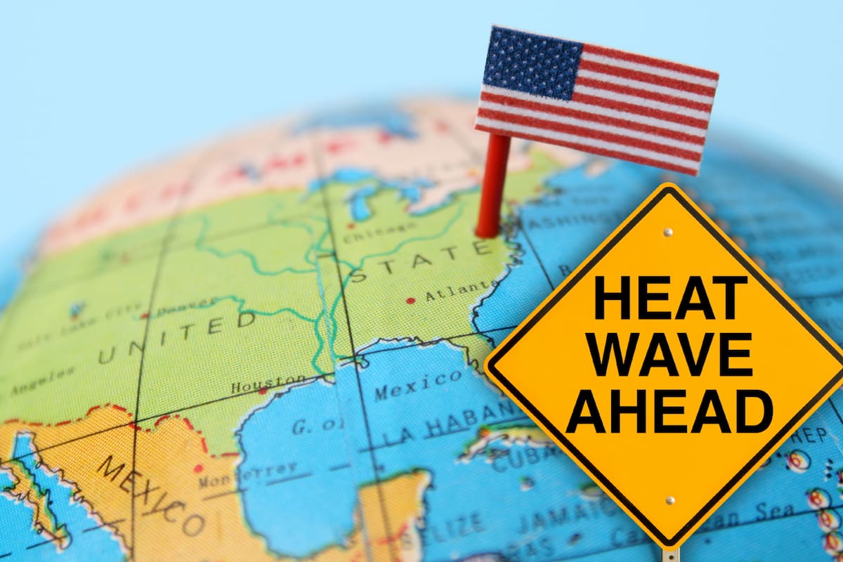 Una ola de calor elevará las temperaturas por sobre el promedio en gran parte del centro y sur de Estados Unidos